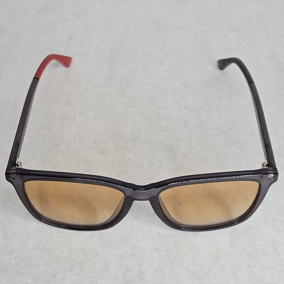 Gucci GG0404SA Square Sunglasses Black Green Red Frames - Picture 1 of 11